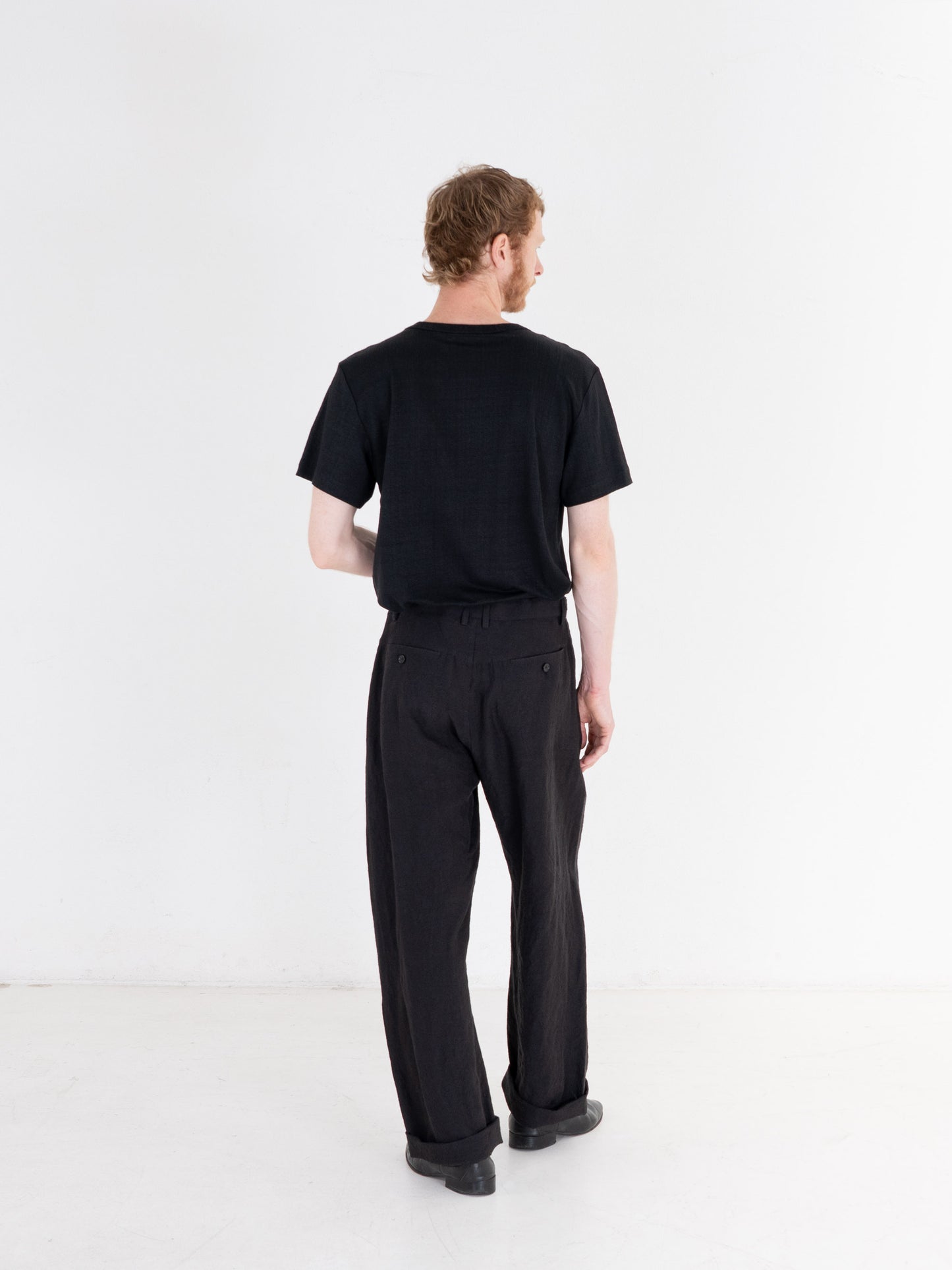 Single Pleat Pants