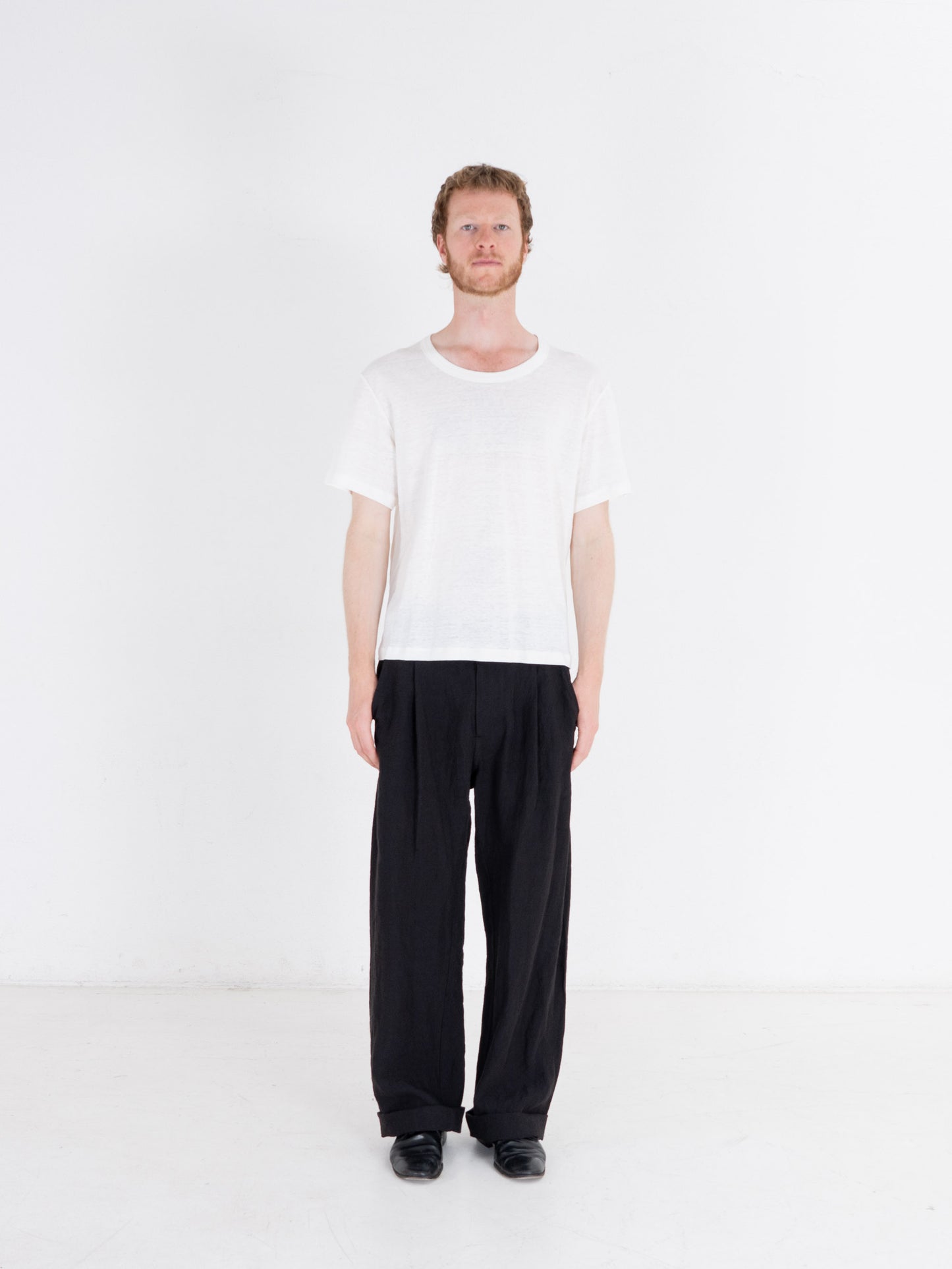 Single Pleat Pants