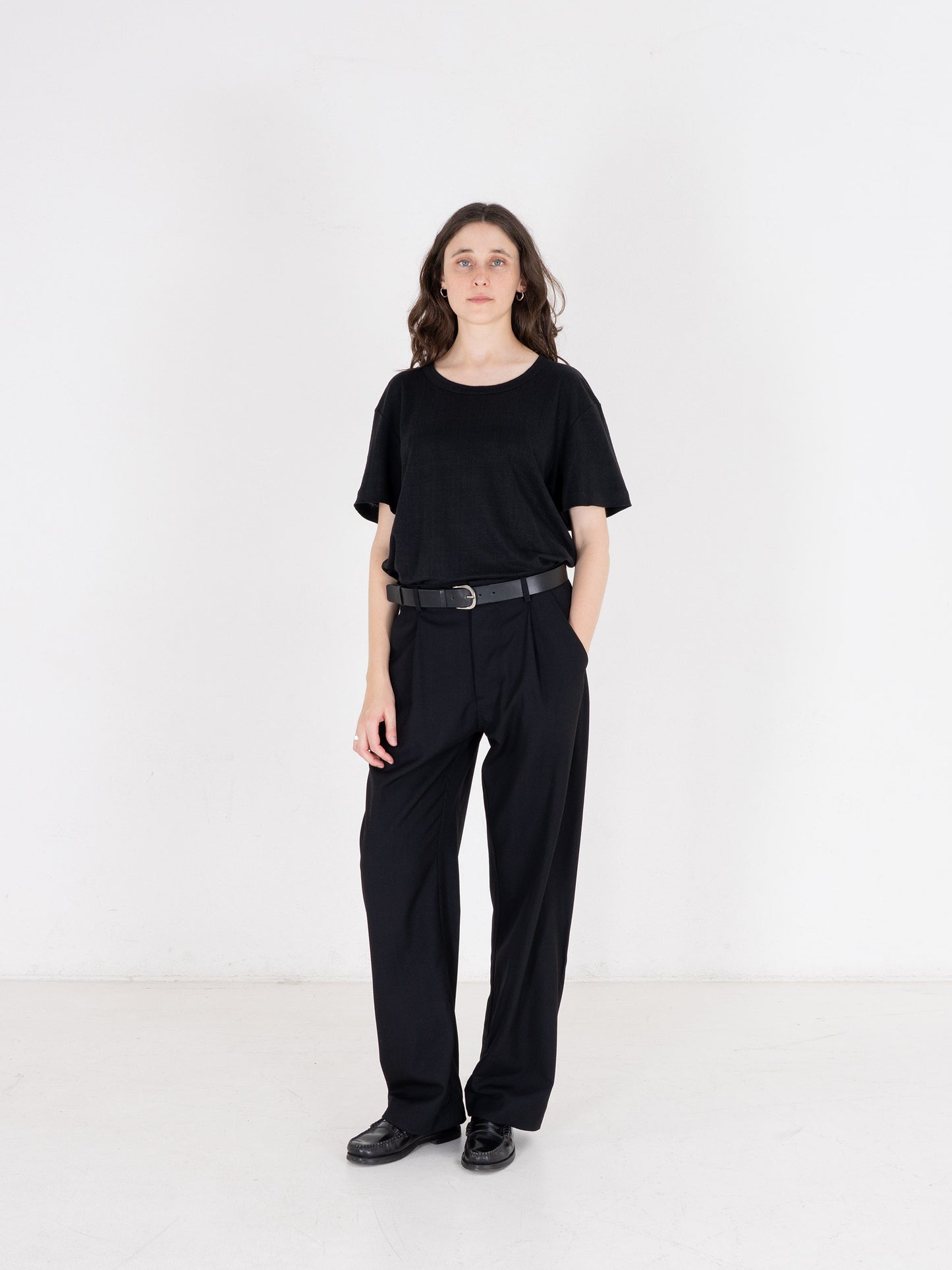 Single Pleat Pants