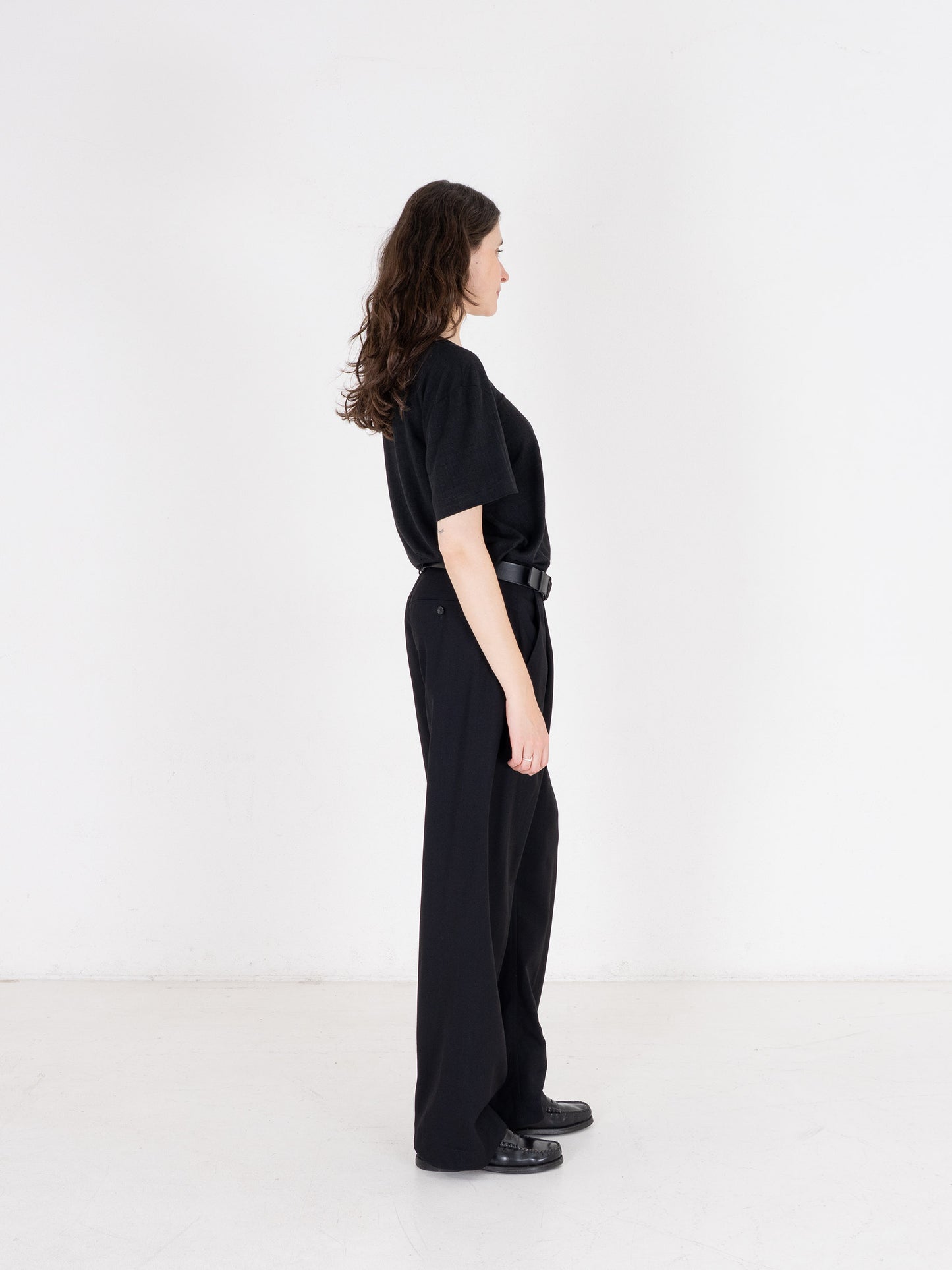 Single Pleat Pants